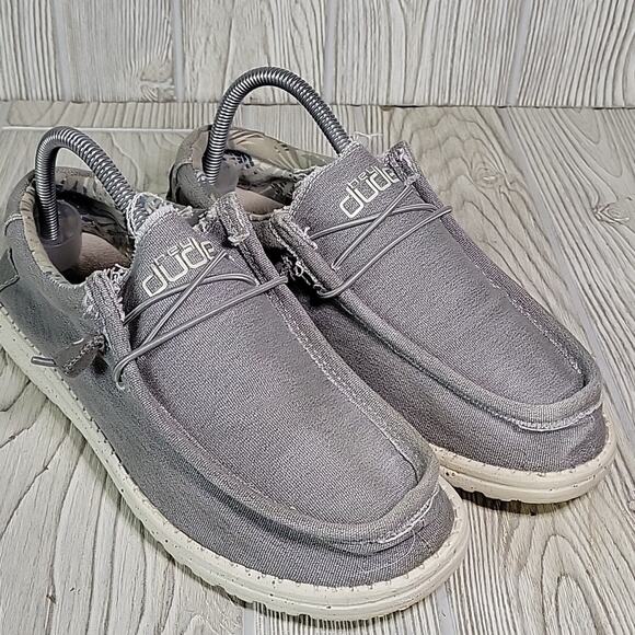 Hey Dude Wally Stretch Iron Slip On Loafers Mens Size 8 - Picture 8 of 12